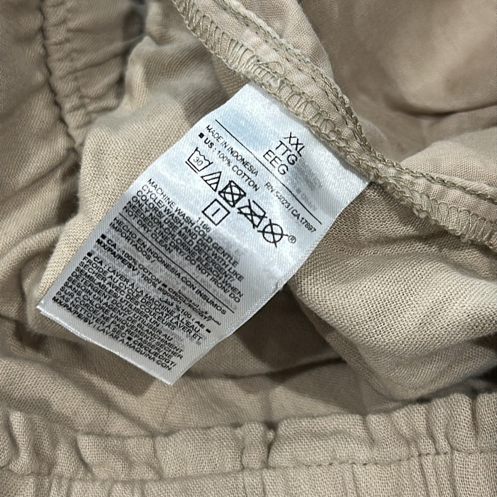 Old Navy High-Rise Comfort Waistband Cropped Pants Size XXL - Picture 10 of 13